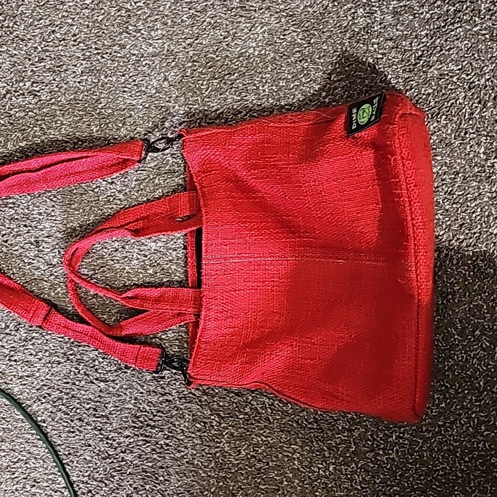 DIMEBAG Red Women’s Tote Bag with Adjustable Strap